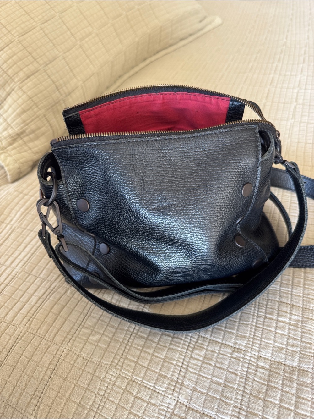 HAMMITT Black Gunmetal Bryant Medium - Picture 9 of 9